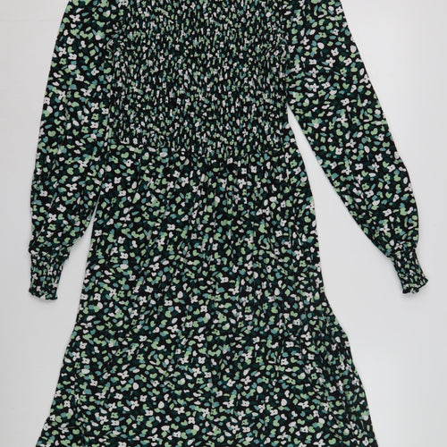 Blue Vanilla Women's Floral Long Sleeve Dress XS