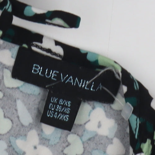 Blue Vanilla Women's Floral Long Sleeve Dress XS
