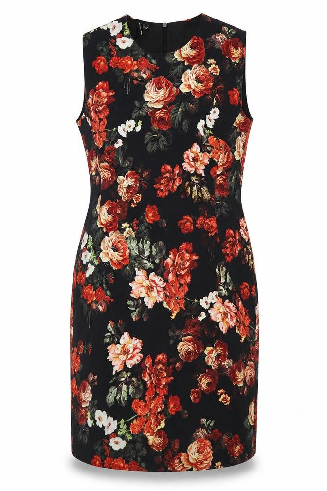 Front view of Marks & Spencer Women's Multicoloured Floral Dress