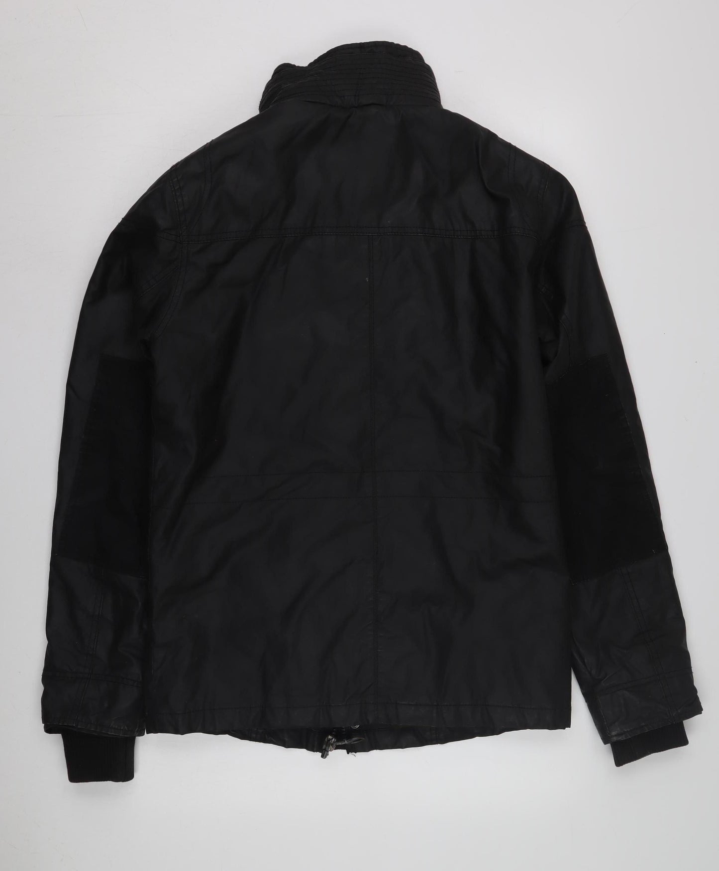 Next Men's Black Military Jacket S - Stylish & Practical
