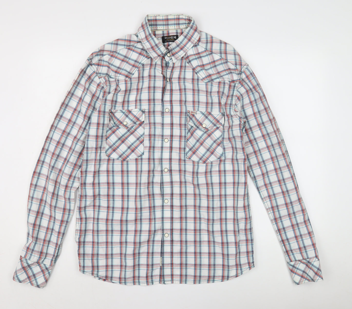 Jack & Jones Men's Multicoloured Plaid Shirt - Size L