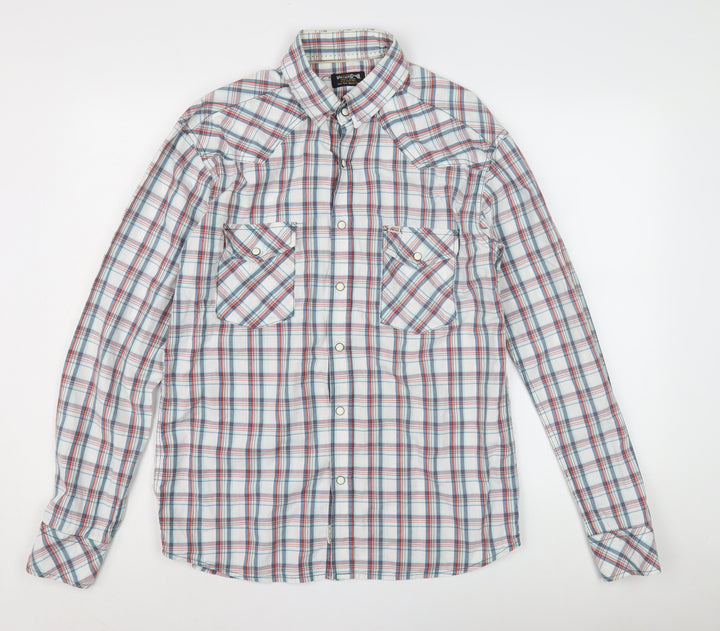 Jack & Jones Men's Multicoloured Plaid Shirt - Size L