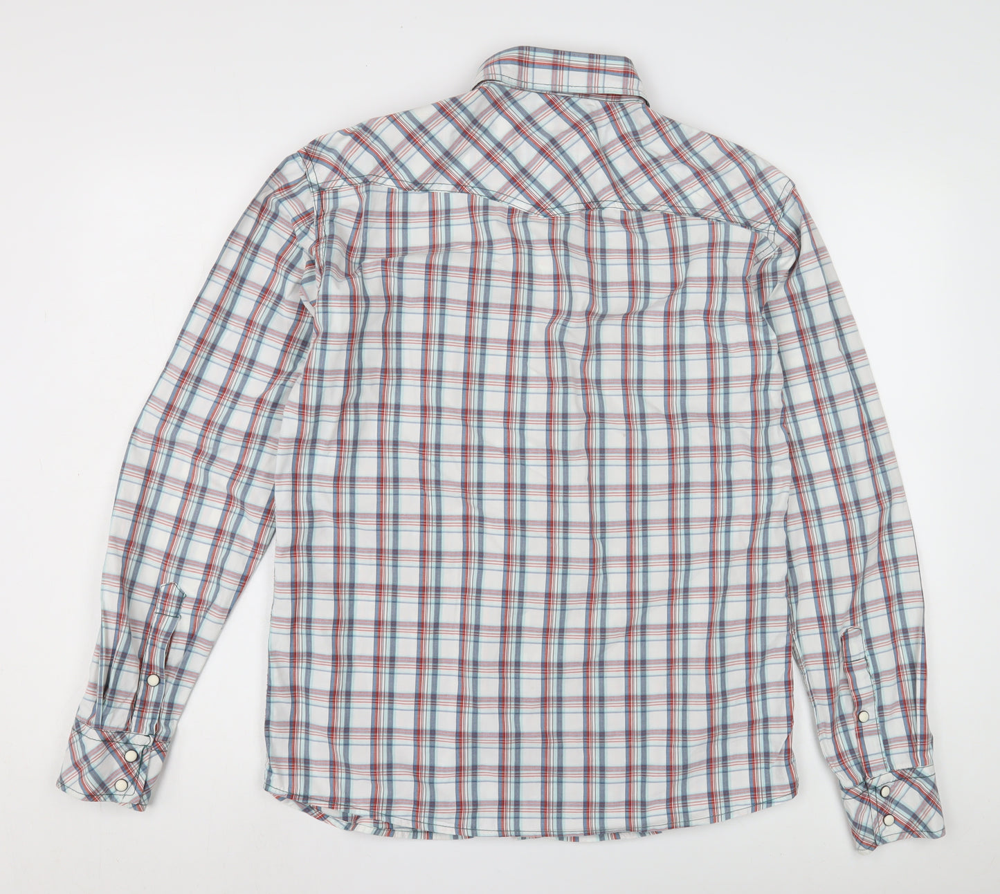 Jack & Jones Men's Multicoloured Plaid Shirt - Size L