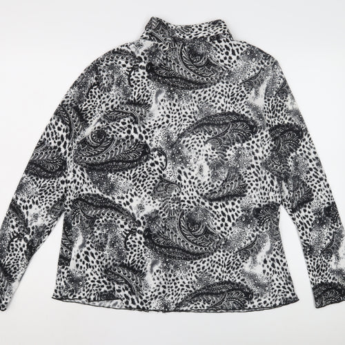 Damart Women's Multicoloured Paisley Blouse Size 12