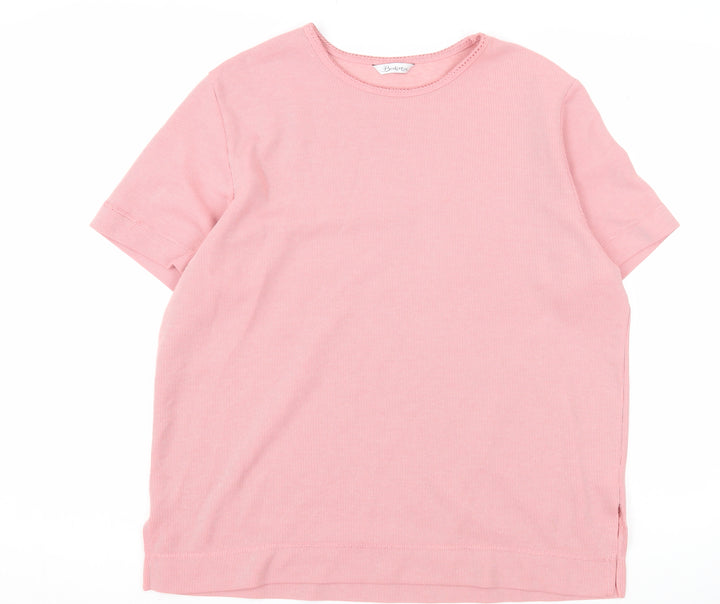 Berketex Women's Pink Basic T-Shirt, Size 16, Casual Style