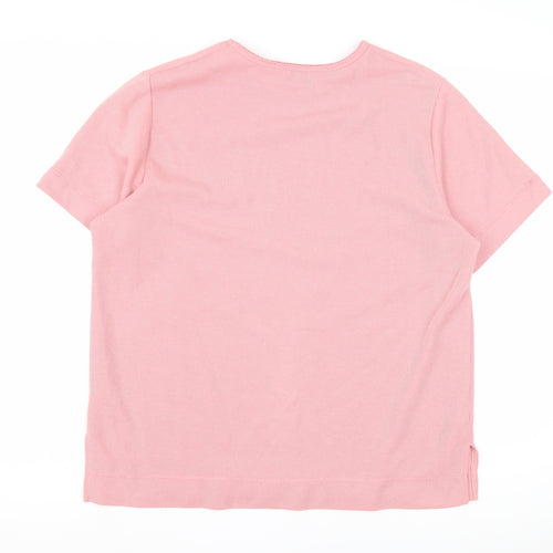 Berketex Women's Pink Basic T-Shirt, Size 16, Casual Style