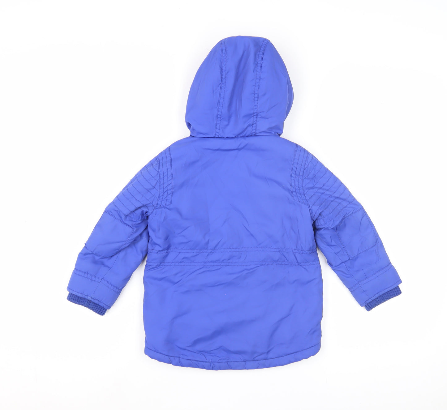 RJR.John Rocha Boys Blue Hooded Jacket 2-3 Years