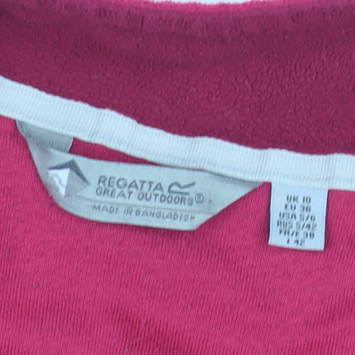 Regatta Women's Red Pullover Fleece Sweatshirt Size 12