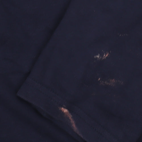 ISLE Essentials Women's Blue Roll Neck Top, Size 14