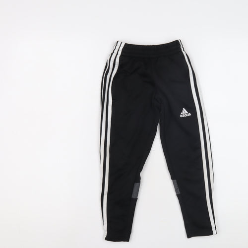 Adidas Boys Black Track Pants S - Activewear, Football