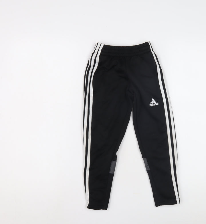 Adidas Boys Black Track Pants S - Activewear, Football