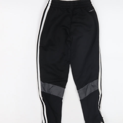 Adidas Boys Black Track Pants S - Activewear, Football