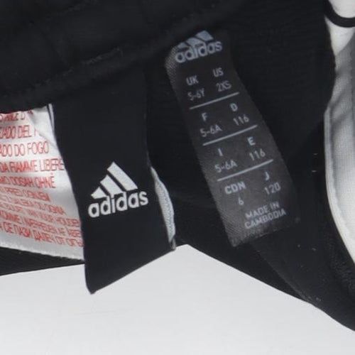 Adidas Boys Black Track Pants S - Activewear, Football