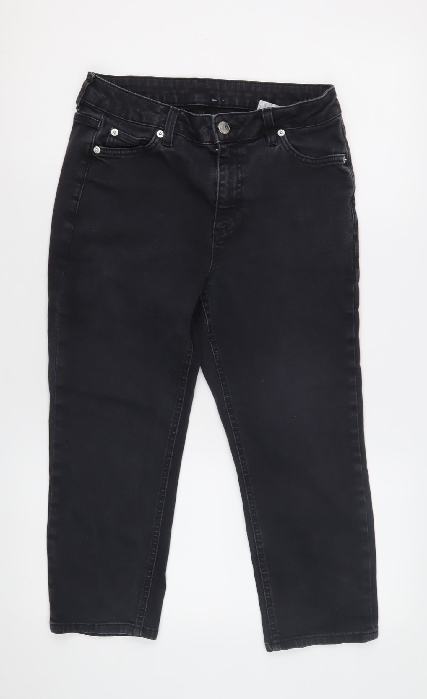 Marks and Spencer Black Women's Straight Jeans Size 10
