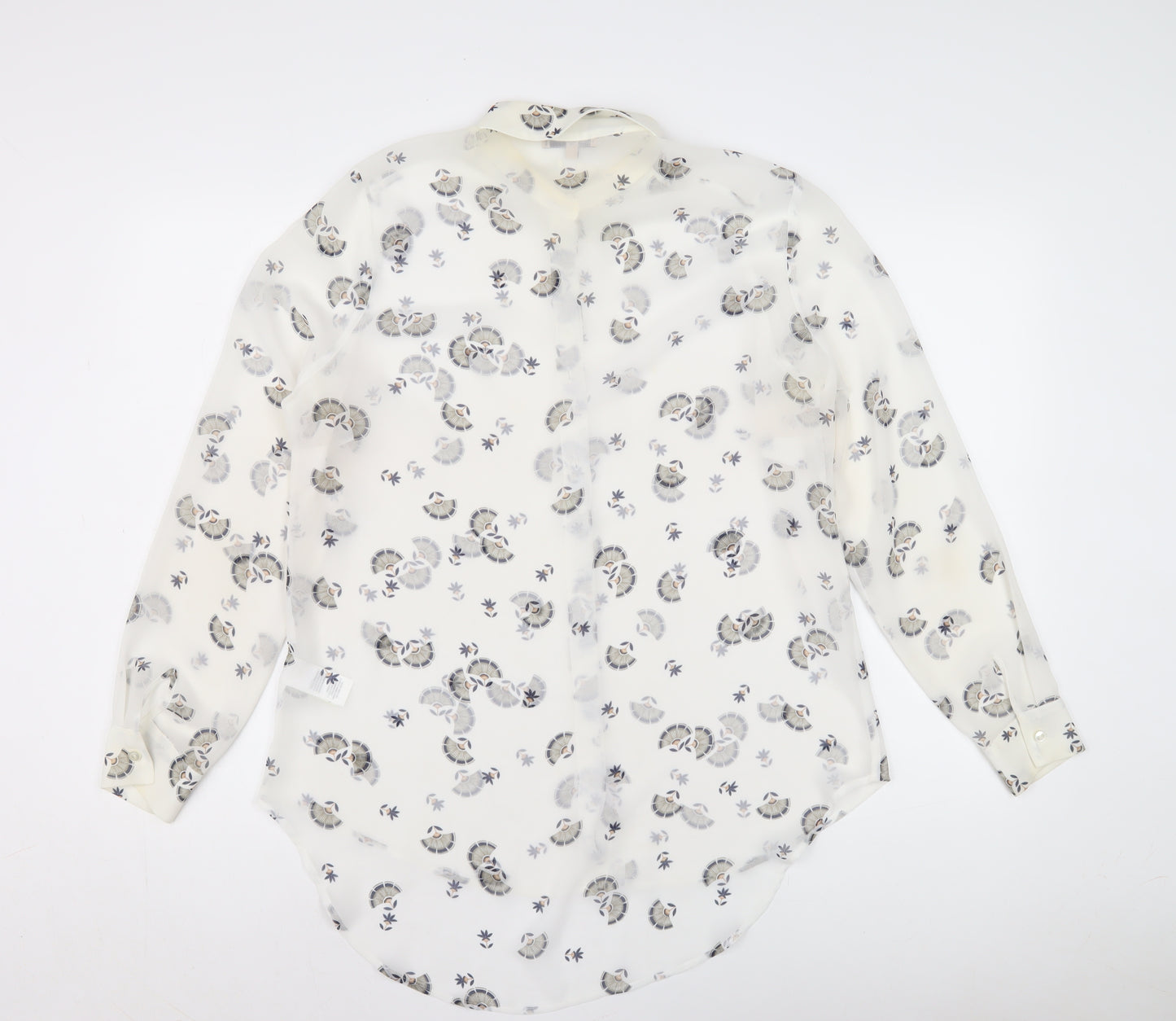 Limited Edition Women's Ivory Floral Button-Up Shirt