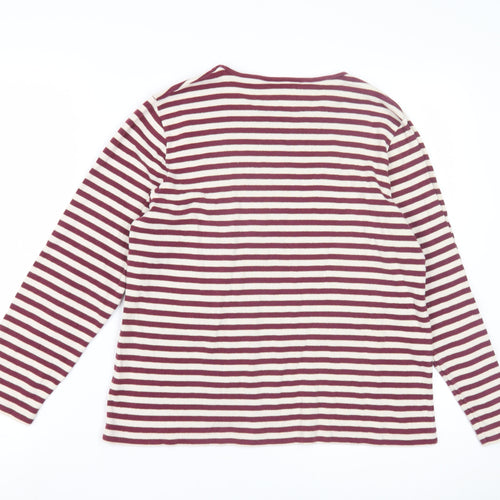 Cotswold Collections Women's Multicoloured Striped T-Shirt L