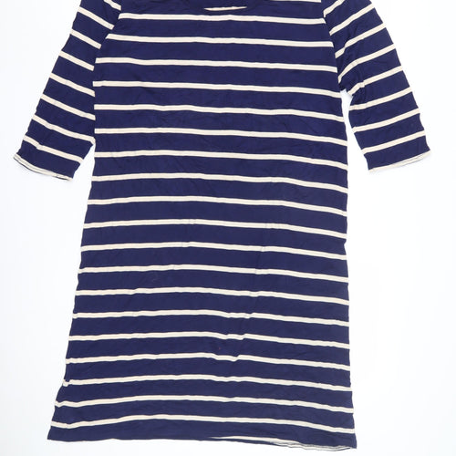 Collection by First Avenue Women's Blue T-Shirt Dress Size 16