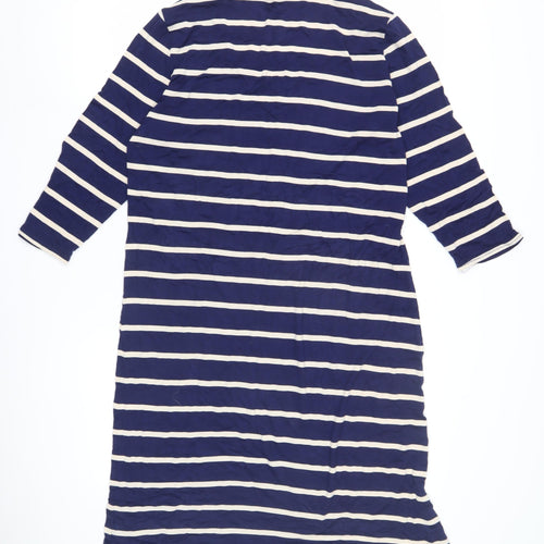 Collection by First Avenue Women's Blue T-Shirt Dress Size 16