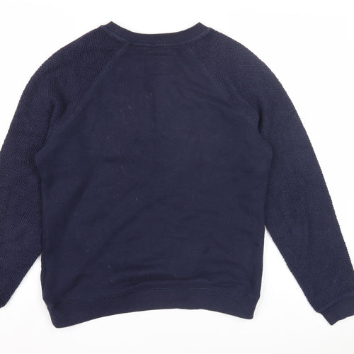 Superdry Women's Blue Pullover Sweatshirt S