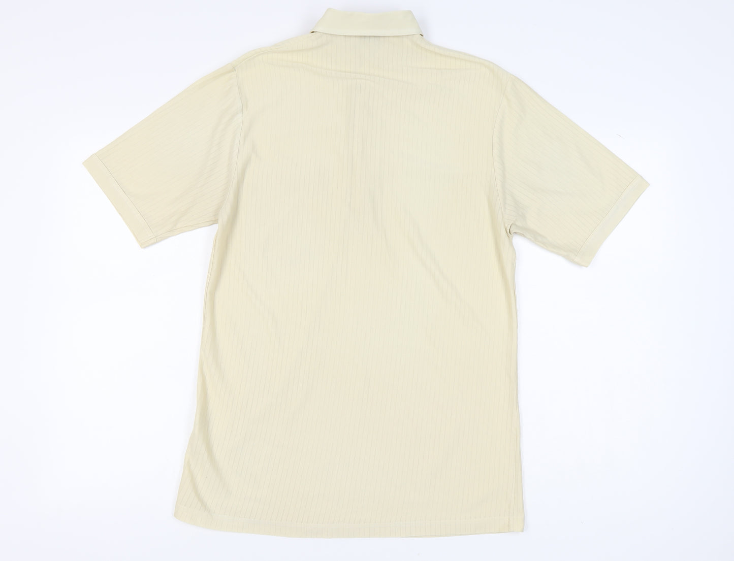 Gabicci Men's Beige Polo Shirt M - Summer Casual Fashion