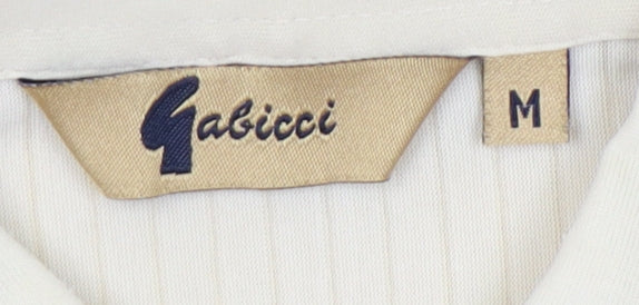 Gabicci Men's Beige Polo Shirt M - Summer Casual Fashion