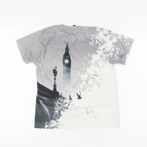 Firetrap Boys Grey Graphic Short Sleeve T-Shirt 11-12 Years