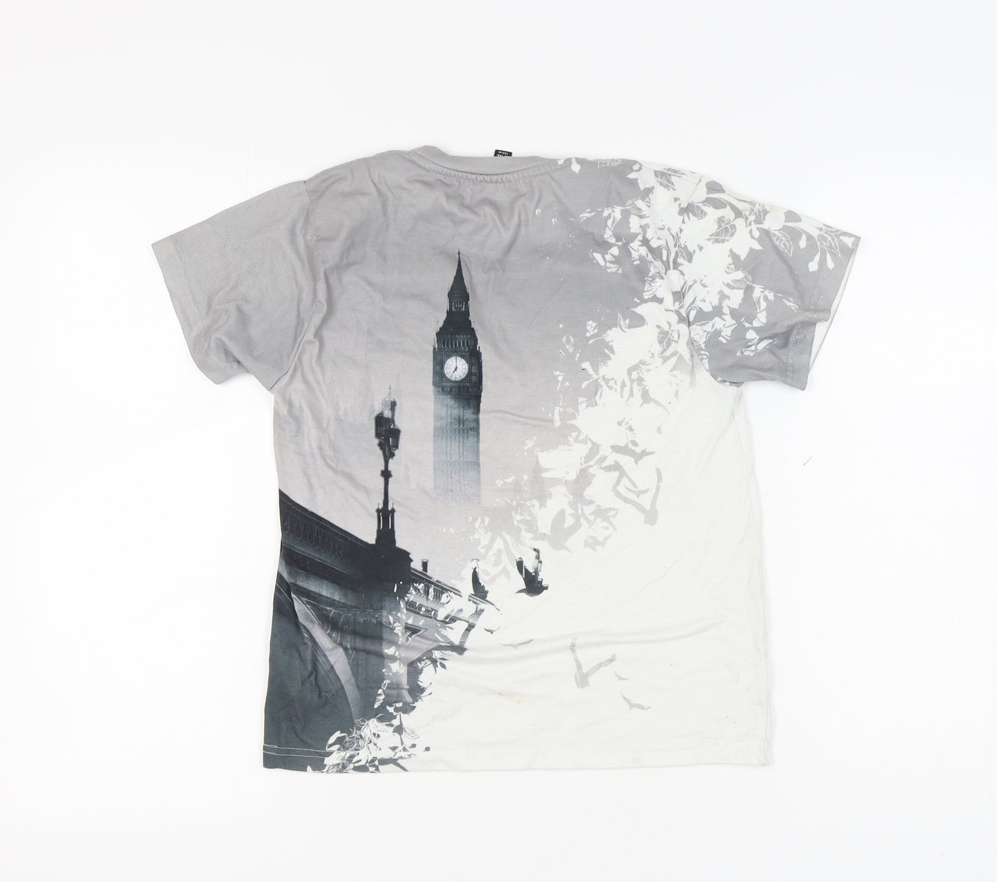 Firetrap Boys Grey Graphic Short Sleeve T-Shirt 11-12 Years