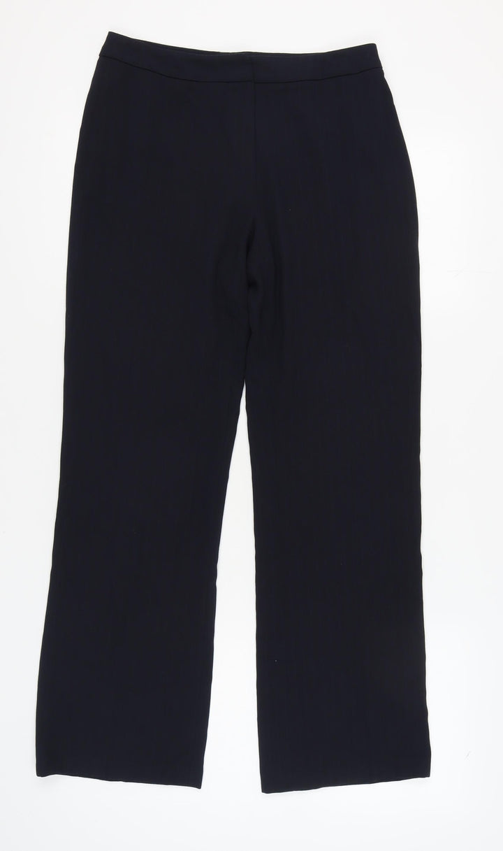 Debenhams Women's Black Straight Trousers, Size 12