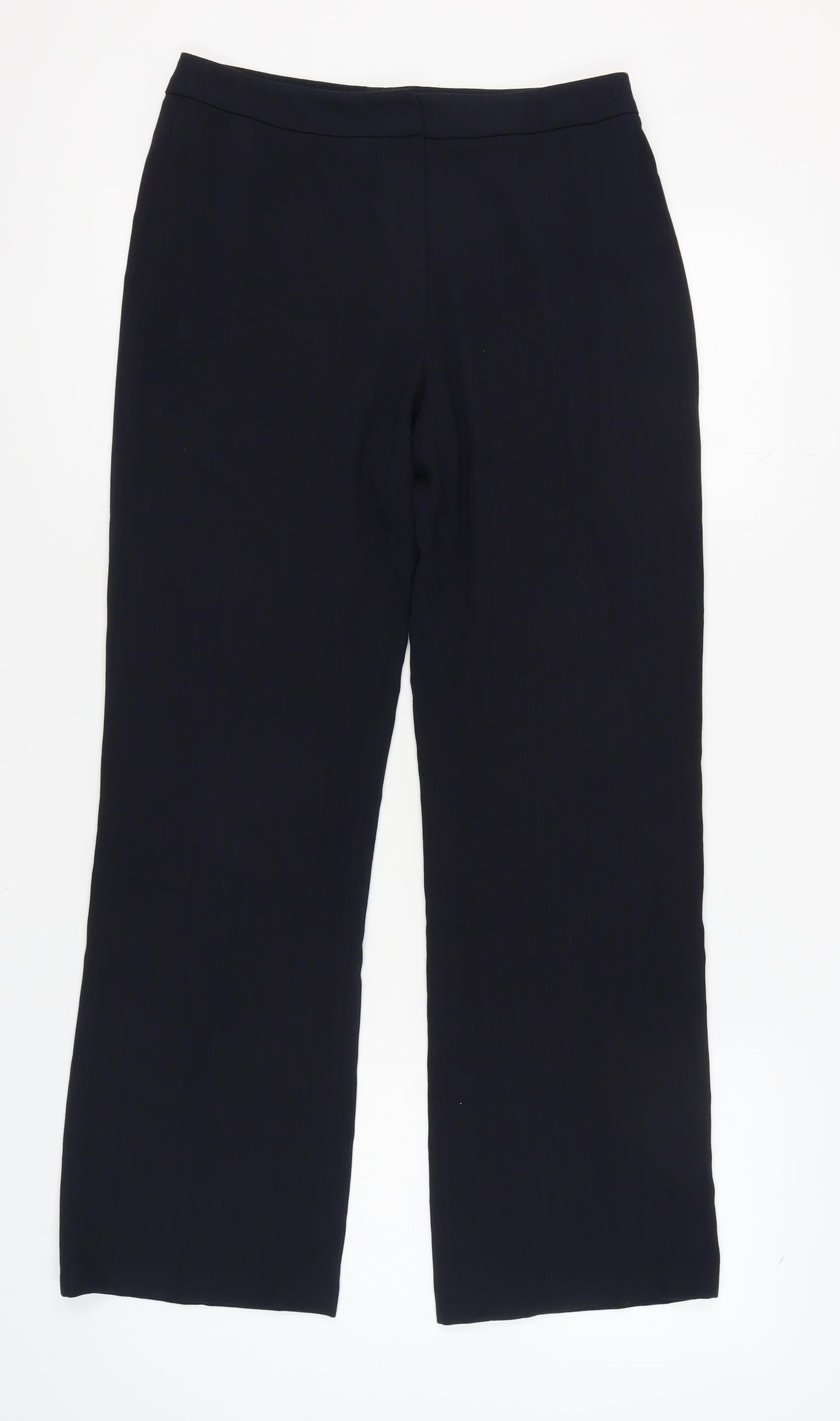 Debenhams Women's Black Straight Trousers, Size 12