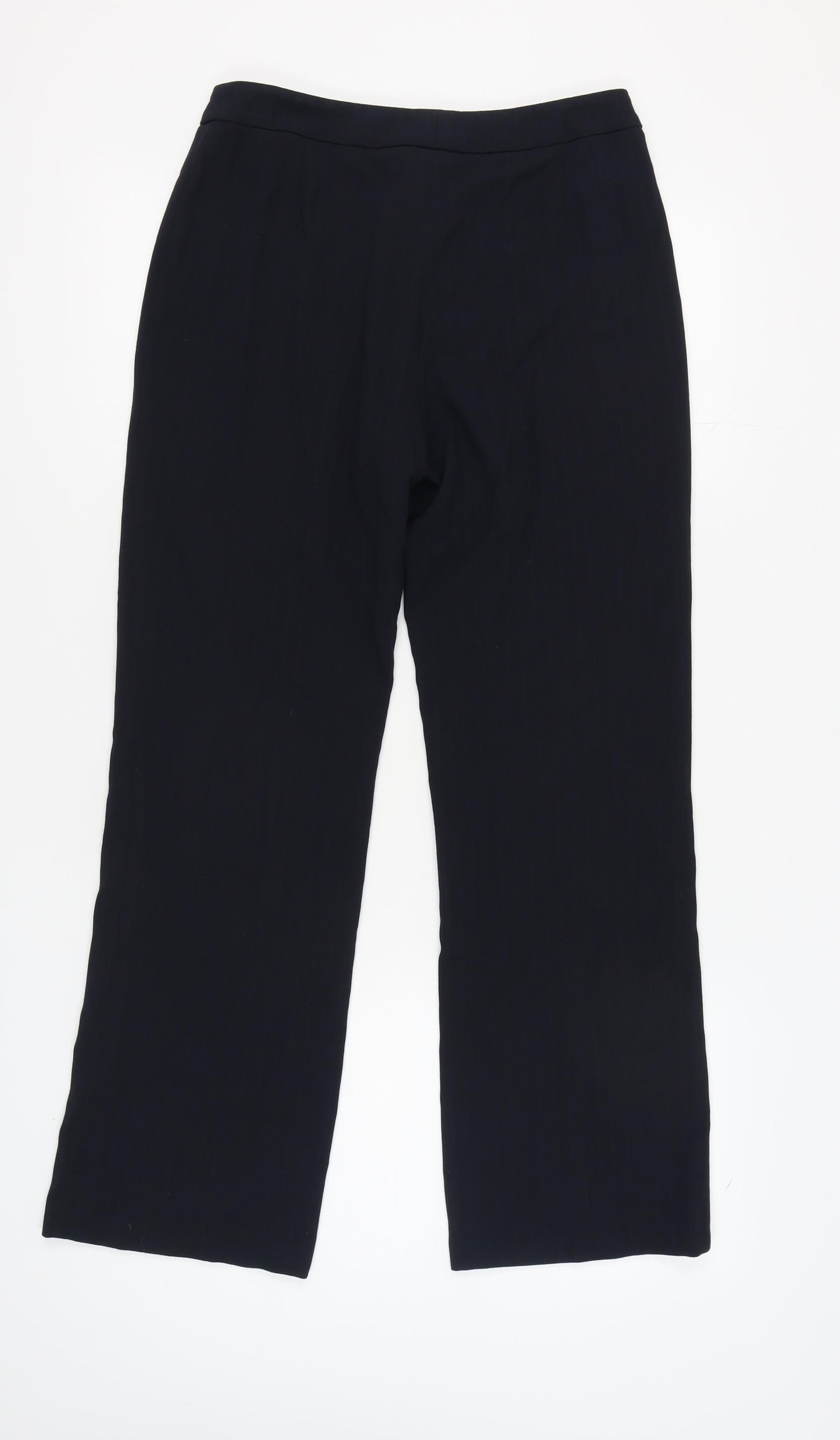Debenhams Women's Black Straight Trousers, Size 12