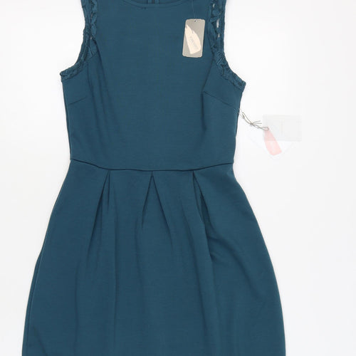 Forever 21 Women's Blue XS Sheath Dress - Party Ready