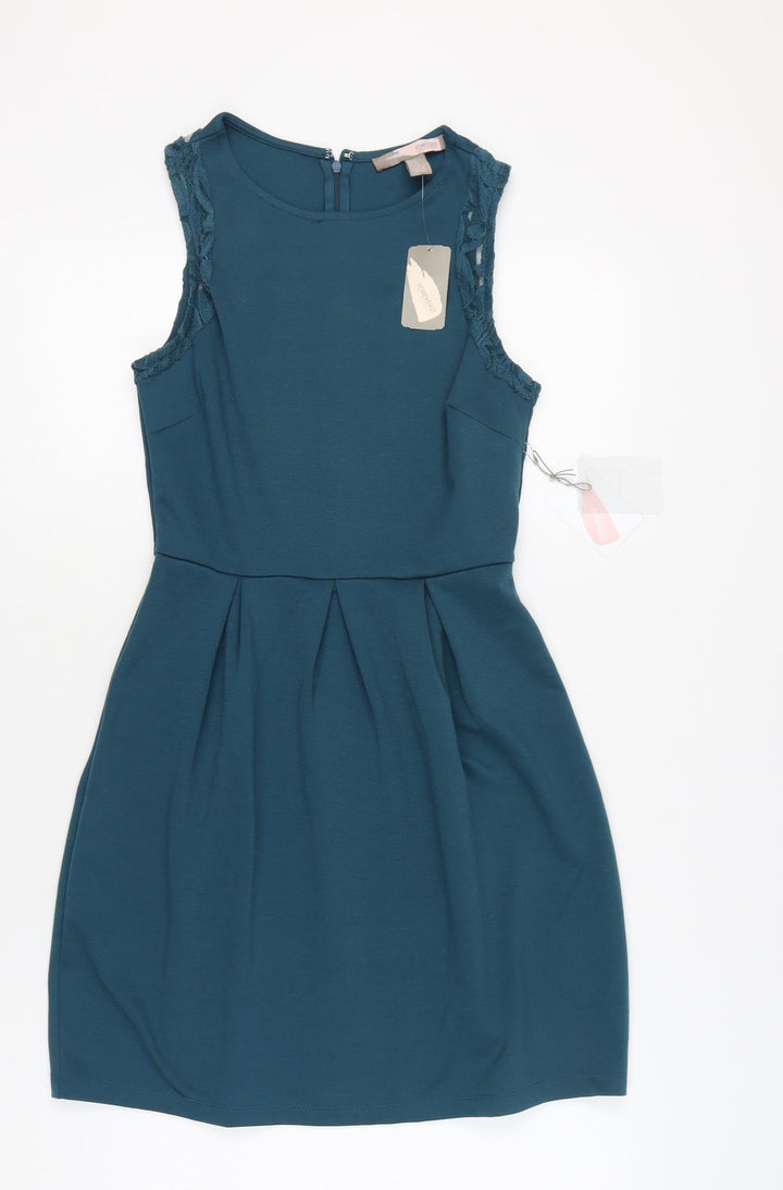 Forever 21 Women's Blue XS Sheath Dress - Party Ready