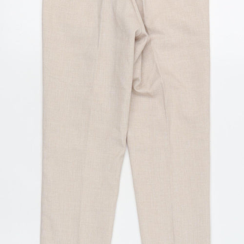 Terry Boys Beige Dress Pants Size 6 Years Formal
