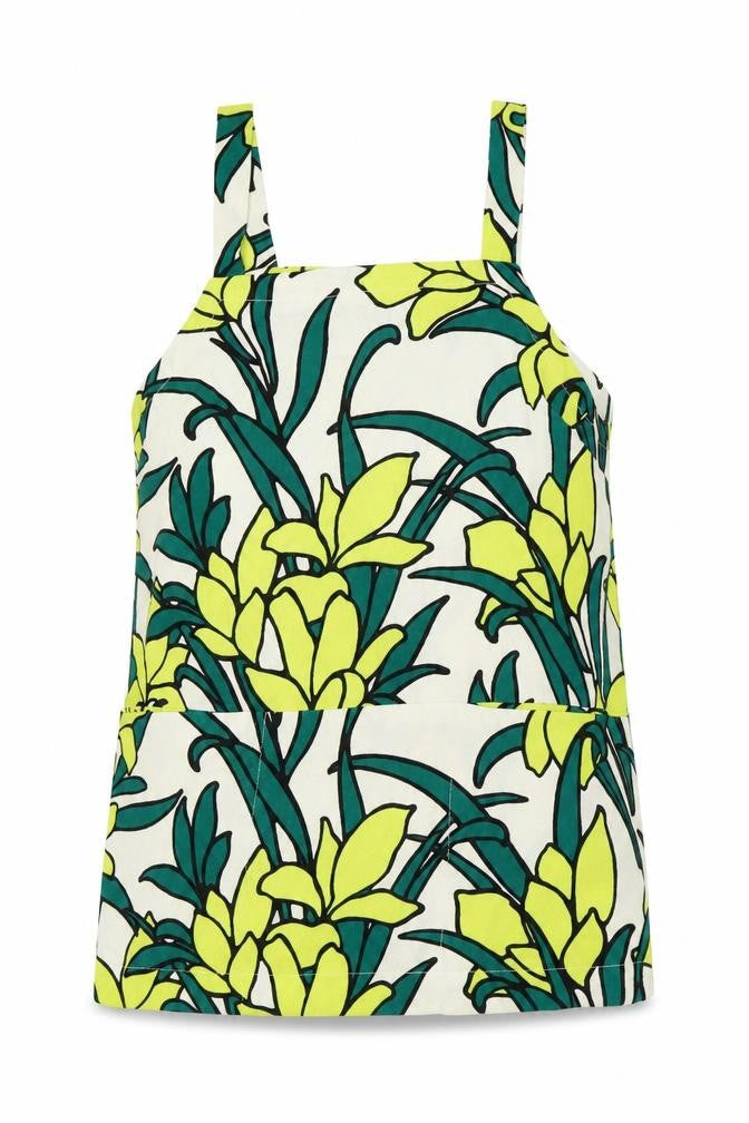 Topshop Women’s Multicoloured Floral Tank Top Size 8