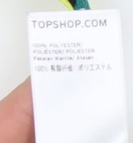 Topshop Women’s Multicoloured Floral Tank Top Size 8