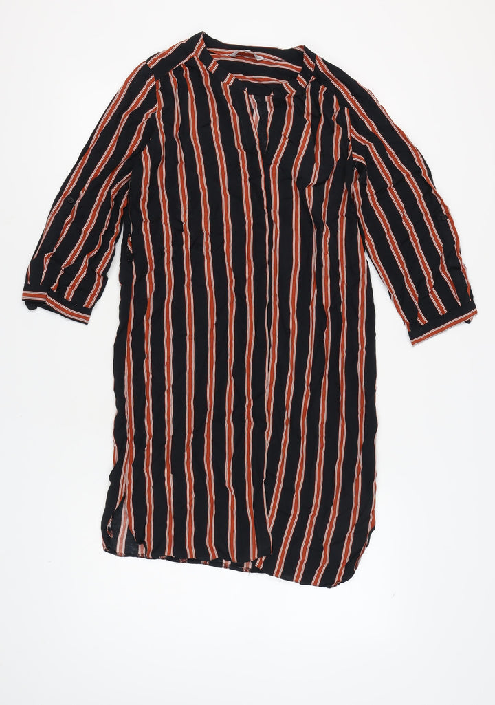 Red Herring Women's Striped Shirt Dress - Size 12