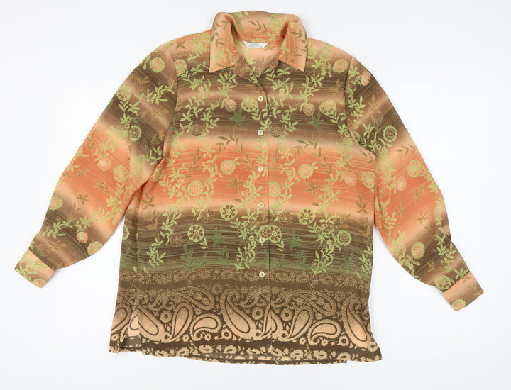 Marks and Spencer Women's Floral Blouse Size 12