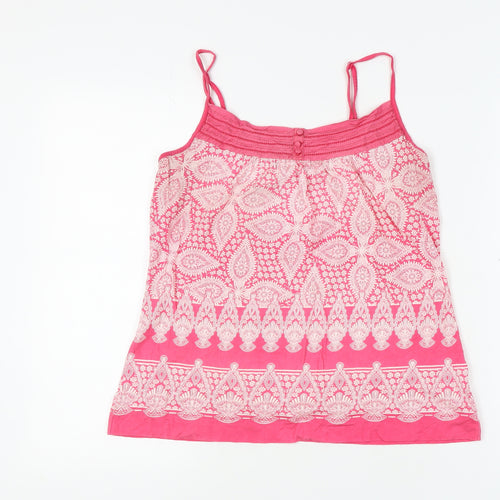 Monsoon Women’s Pink Paisley Camisole Tank Top Size 14