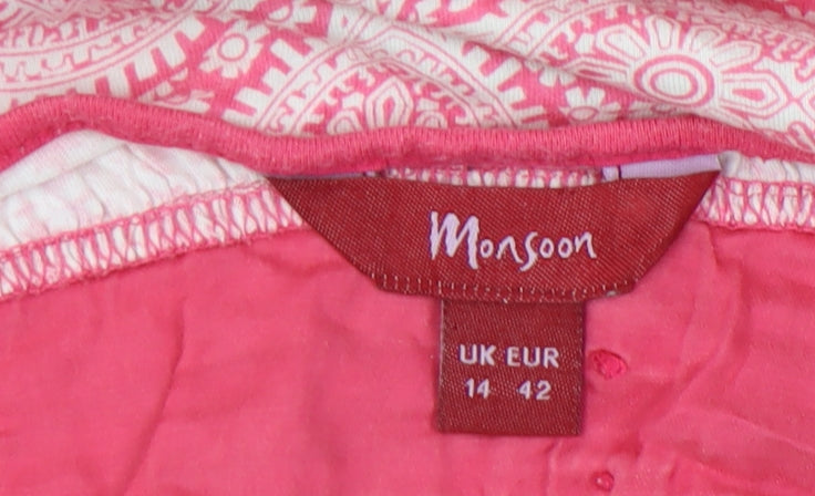 Monsoon Women’s Pink Paisley Camisole Tank Top Size 14