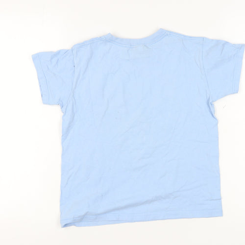 Mission Hero Boys Blue Fighter Pilot Graphic T-Shirt 9-10 Years