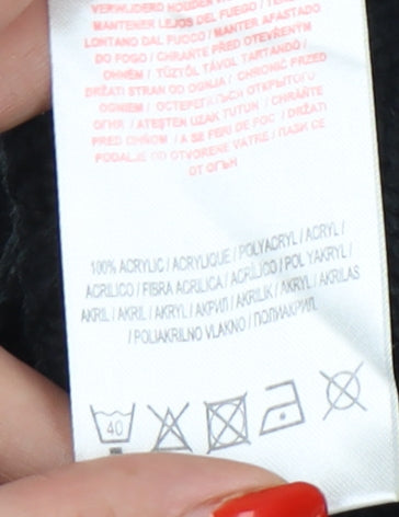 Charles Norton Men's Black L Pullover Jumper, Crew Neck