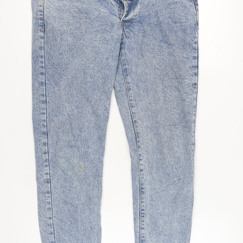 Boohoo Women's Blue Skinny Maternity Jeans Size 10