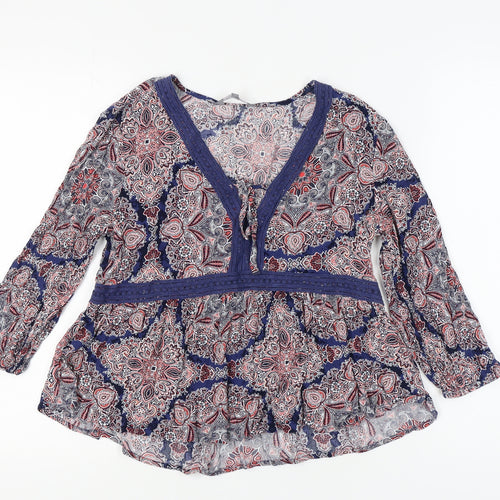 Principles Women's Multicoloured Paisley Tunic Blouse