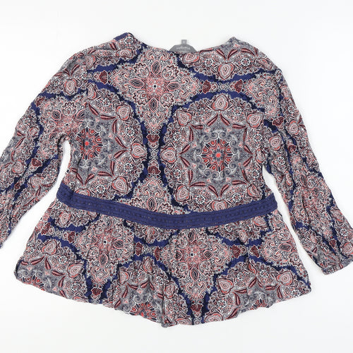 Principles Women's Multicoloured Paisley Tunic Blouse