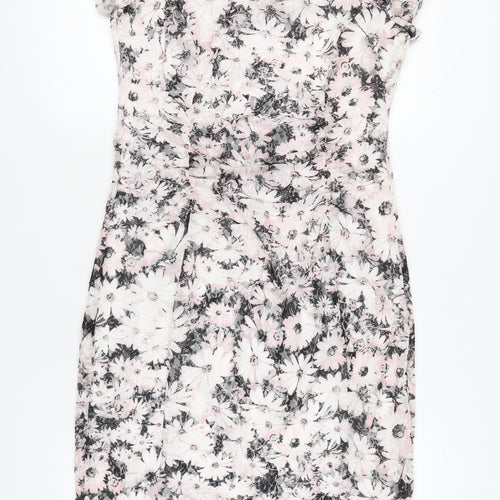 Roman Women's Multicoloured Sheath Dress Size 14