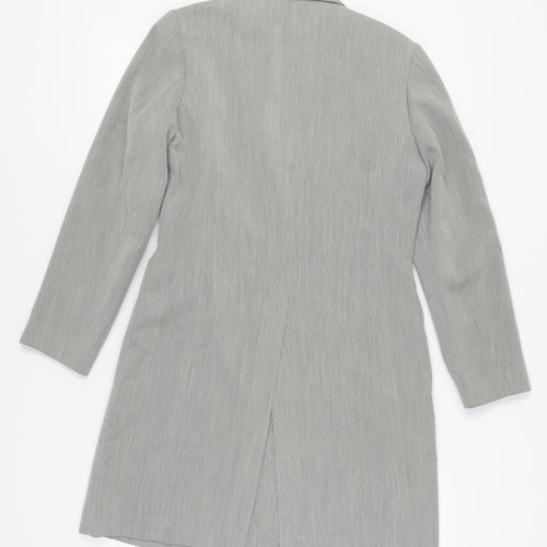 Next Women’s Grey Long Blazer Size 10