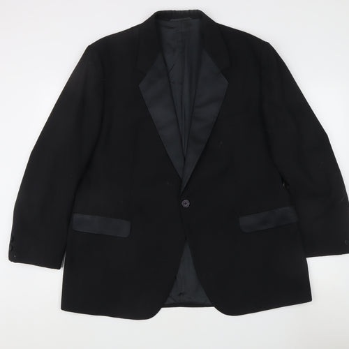 Skopes Black Men's Formal Jacket Blazer Size 46