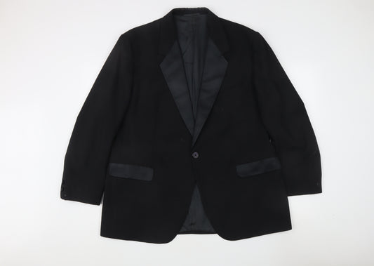 Skopes Black Men's Formal Jacket Blazer Size 46