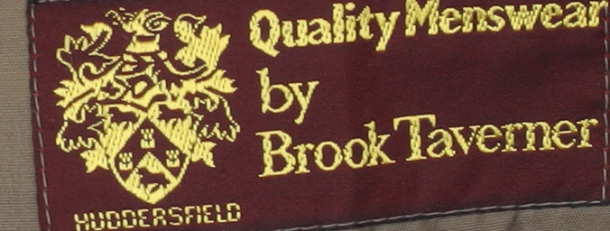 Brook Taverner Men's Grey Tweed Blazer 44 Regular