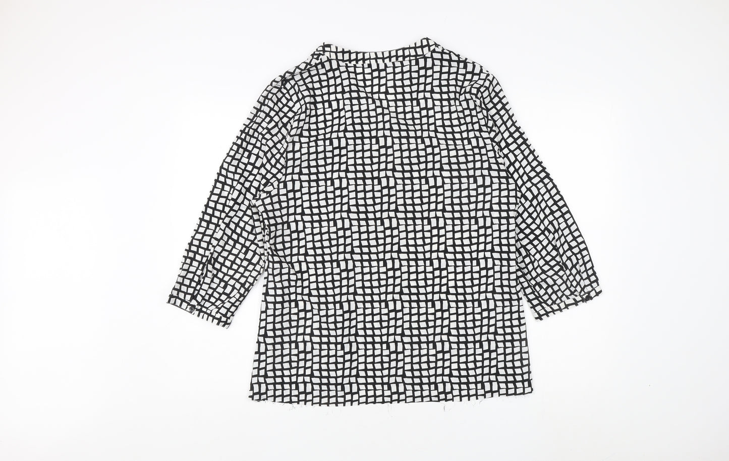 Debenhams Women's Black Tunic Blouse Size 16
